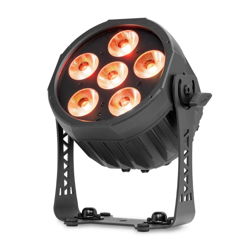 WXB620 LED par op accu 6x 20W RGBALC IP65