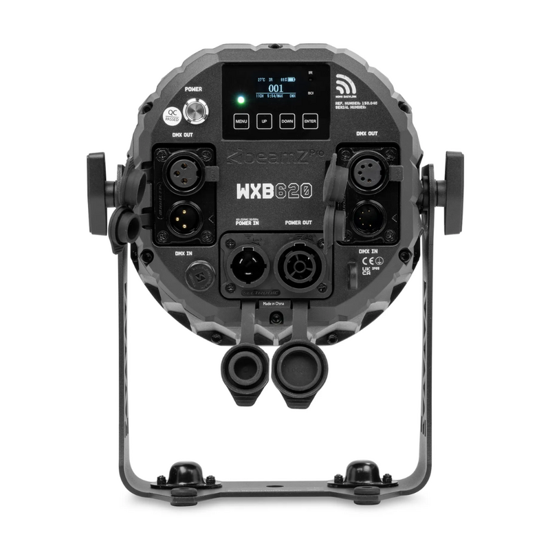 WXB620 LED par op accu 6x 20W RGBALC IP65