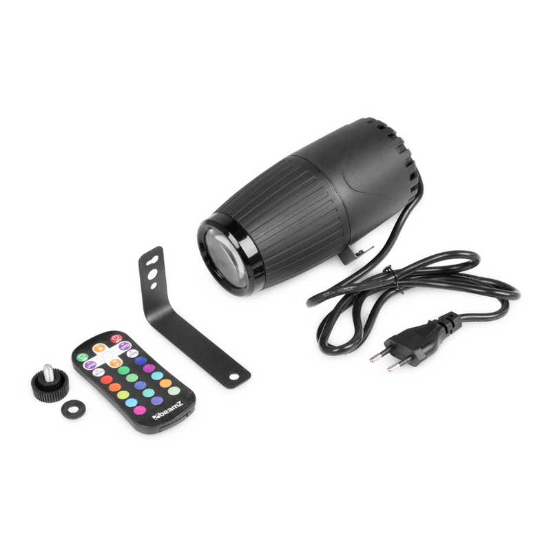 PSZ18W LED Pinspot met Zoom 18W RGBW