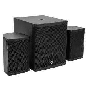 Omnitronic MAXX-1508NG 2.1 Actief speaker systeem met BT Omnitronic MAXX-1508NG 2.1 Actief speaker systeem met BT
