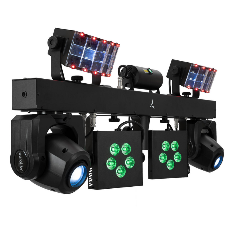 Eurolite LED KLS Move FX Compact lichtset AIR RGBW LED KLS Move FX Compact lichtset AIR RGBW
