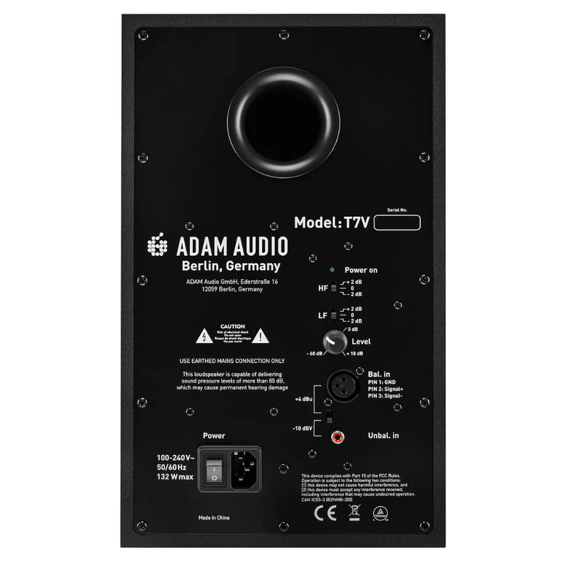 ADAM Audio T7V Actieve studiomonitor (per stuk) T7V Actieve studiomonitor (per stuk)