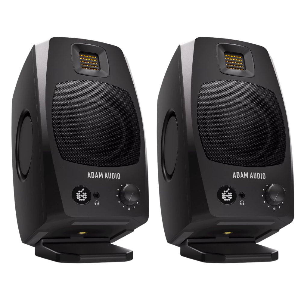 ADAM Audio D3VBLACK Actieve desktop monitor set (2 stuks)