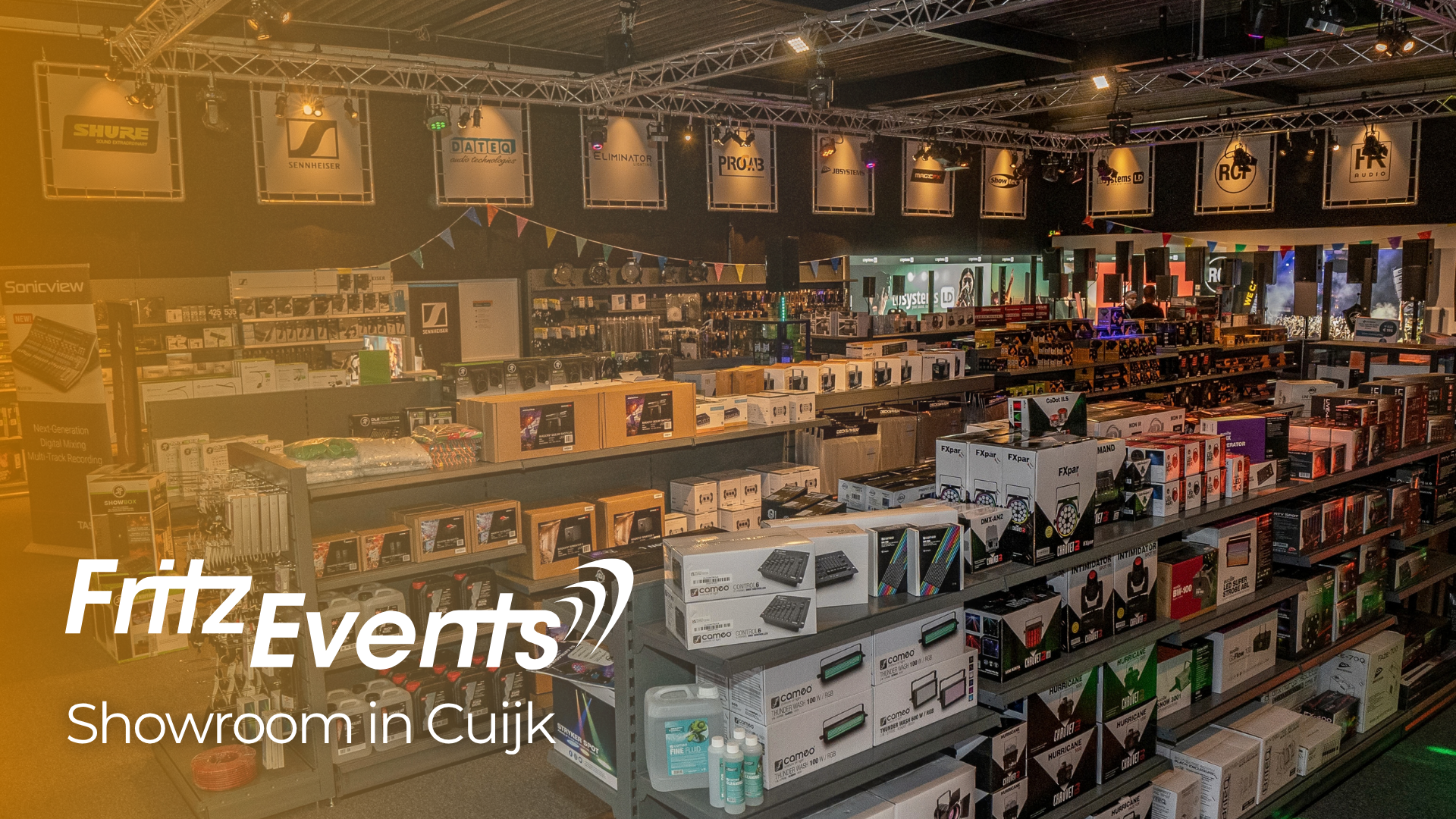 Fritz-Events Cuijk showroom 2026