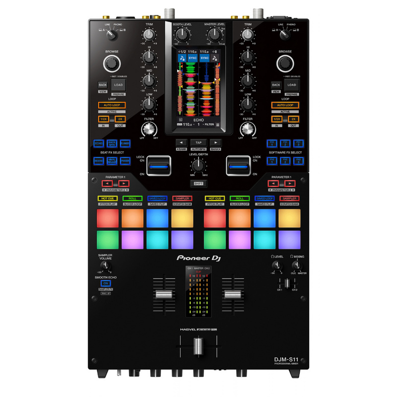 Pioneer DJ DJM-S11 2-kanaals dj-mixer DJM-S11 2-kanaals dj-mixer