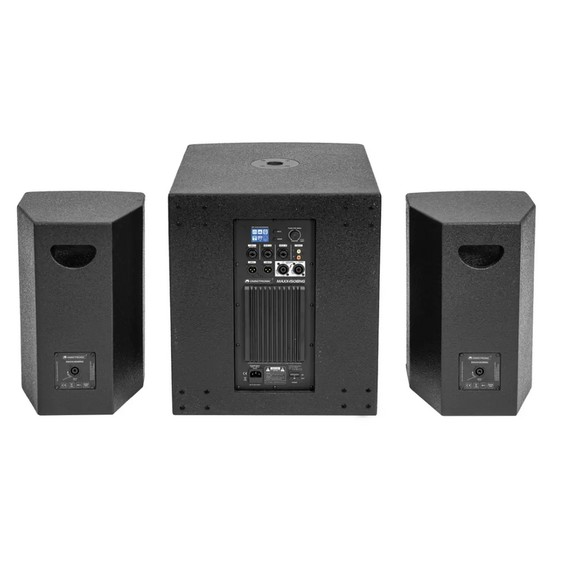 Omnitronic MAXX-1508NG 2.1 Actief speaker systeem met BT MAXX-1508NG 2.1 Actief speaker systeem met BT