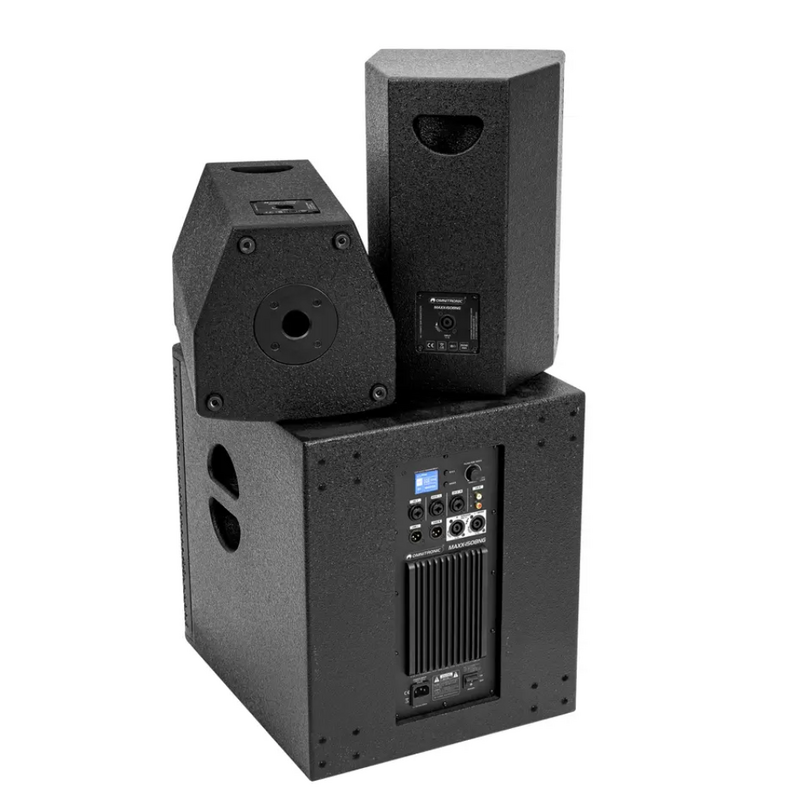 Omnitronic MAXX-1508NG 2.1 Actief speaker systeem met BT MAXX-1508NG 2.1 Actief speaker systeem met BT