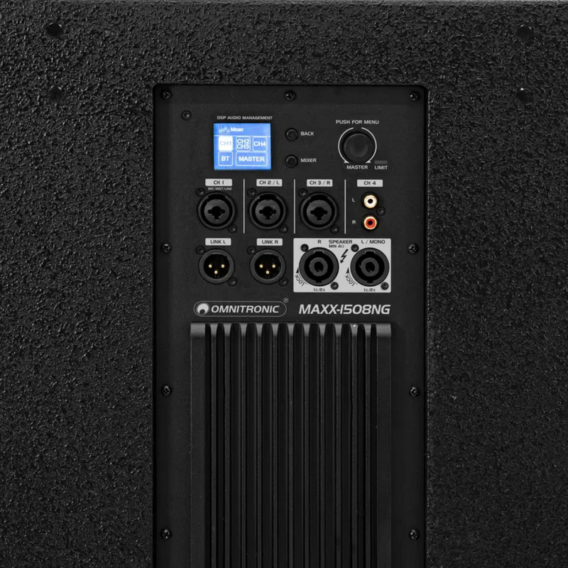 Omnitronic MAXX-1508NG 2.1 Actief speaker systeem met BT MAXX-1508NG 2.1 Actief speaker systeem met BT