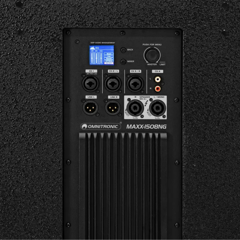 Omnitronic MAXX-1508NG 2.1 Actief speaker systeem met BT MAXX-1508NG 2.1 Actief speaker systeem met BT