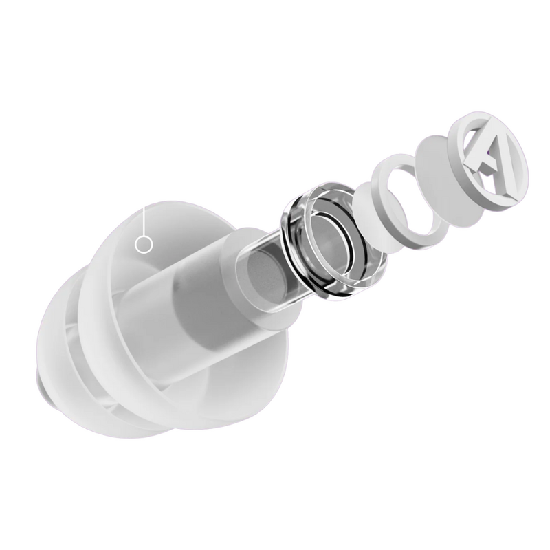 PartyPlug Pro Gehoorbescherming oordoppen transparant met case