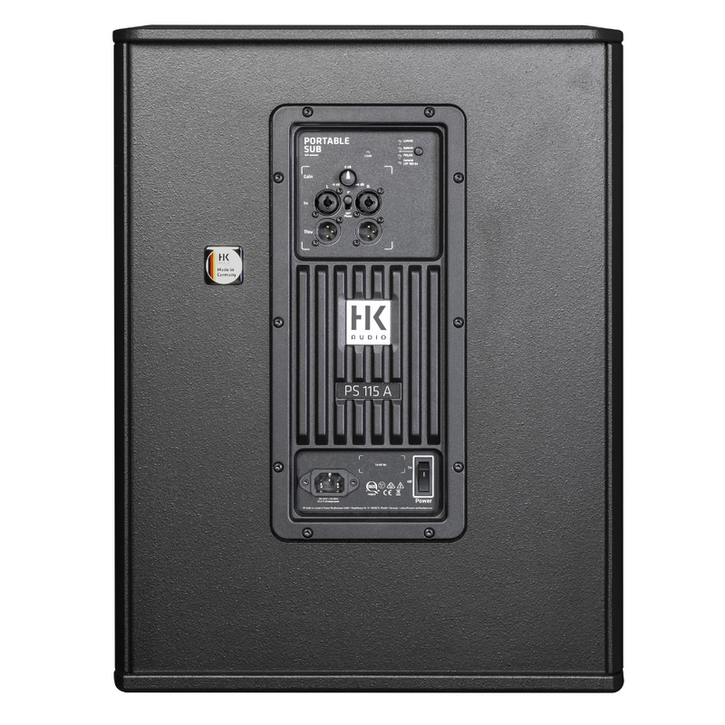 HK Audio Portable Sub 115 A actieve subwoofer 15 inch Portable Sub 115 A actieve subwoofer 15 inch