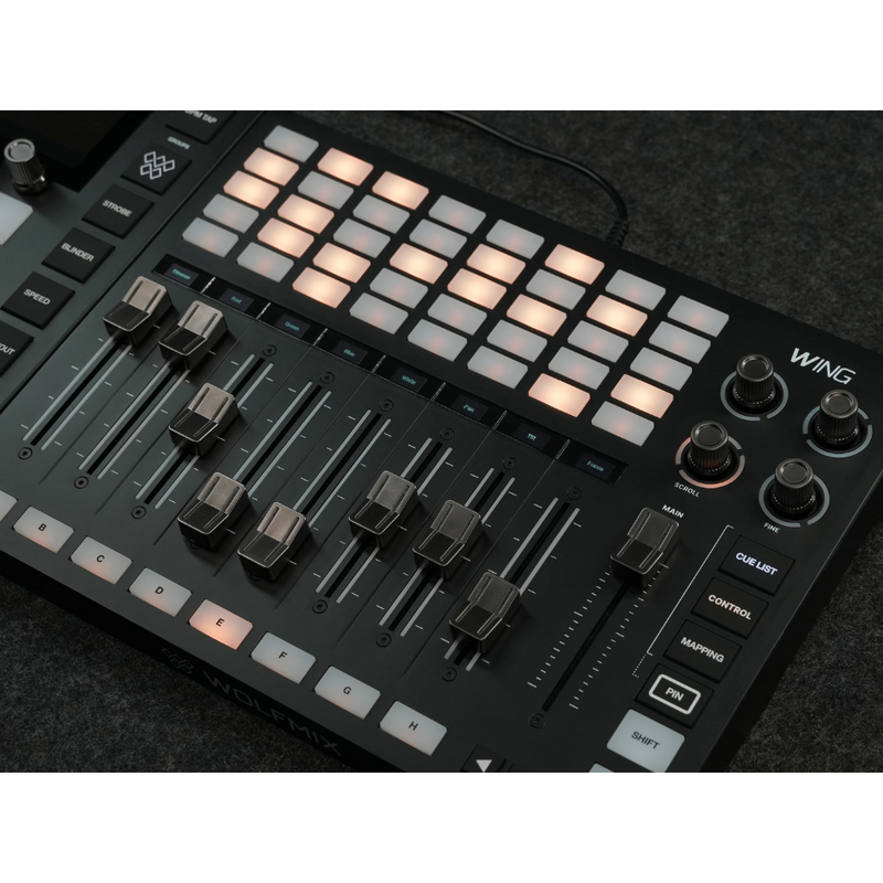 Wolfmix WING DMX-lichtcontroller WING DMX-lichtcontroller