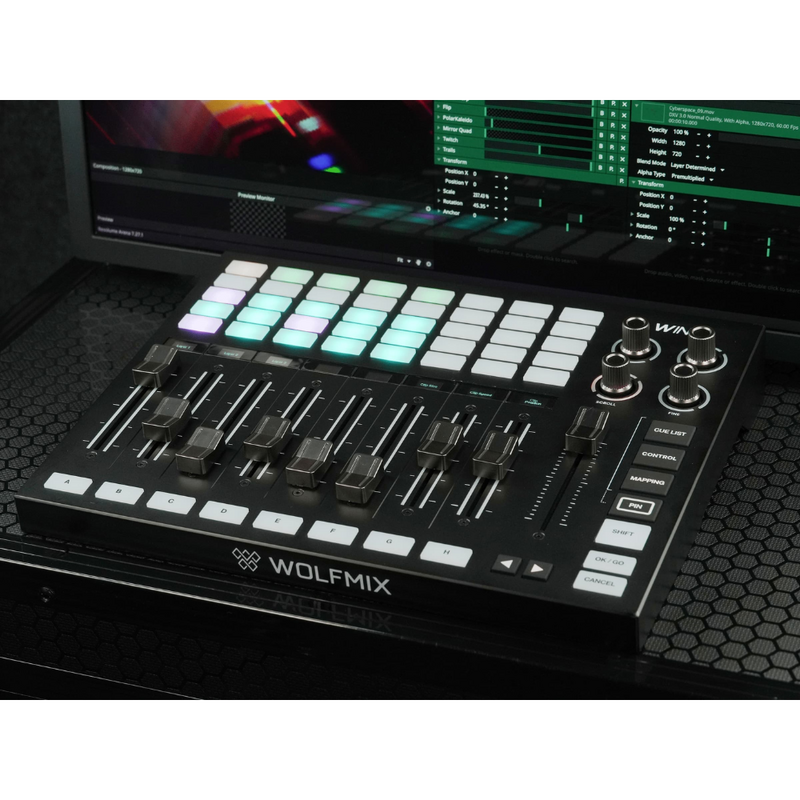 Wolfmix WING DMX-lichtcontroller WING DMX-lichtcontroller