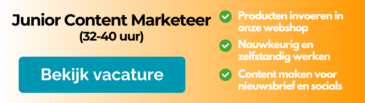 Fritz-Events vacature Junior Content Marketeer (32-40 uur)