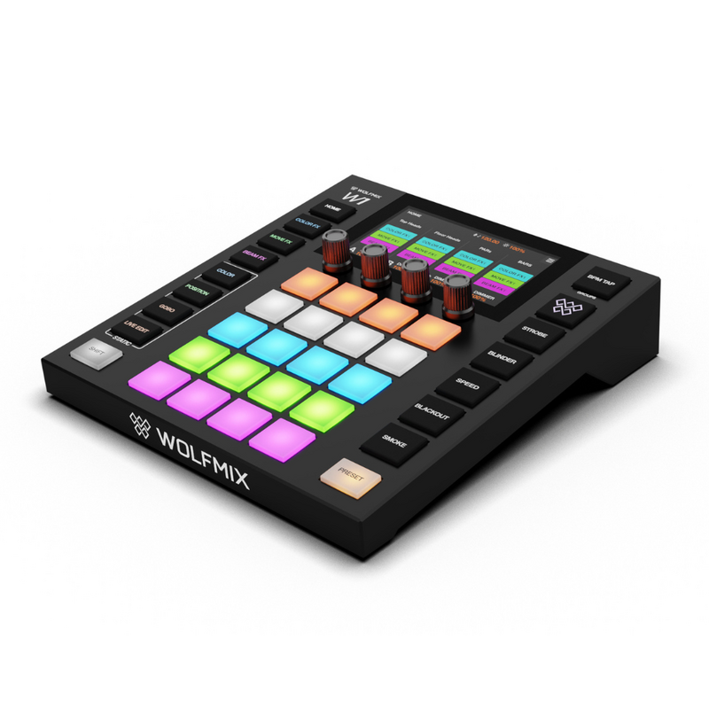 W1 MK3 + WING DMX-lichtcontrollers