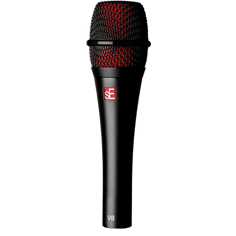 SE Electronics V8 Black Dynamische zangmicrofoon zwart V8 Black Dynamische zangmicrofoon zwart