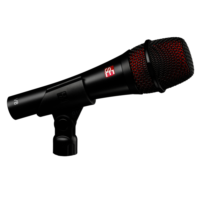 SE Electronics V8 Black Dynamische zangmicrofoon zwart V8 Black Dynamische zangmicrofoon zwart