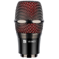 V8 MC1 Graphite Grey Microfoonkop voor Shure handhelds
