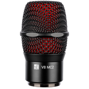 SE Electronics V8 MC2 Black Microfoonkop voor Sennheiser handhelds SE Electronics V8 MC2 Black Microfoonkop voor Sennheiser handhelds