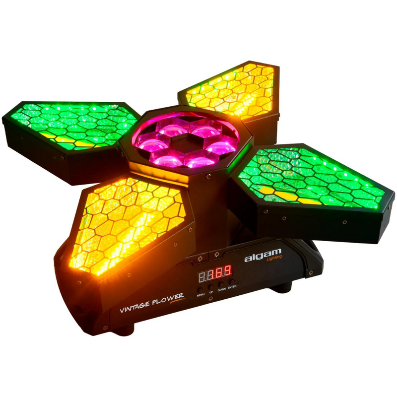 Algam Lighting VINTAGE-FLOWER Multi-LED Lichteffect RGBW 298W VINTAGE-FLOWER Multi-LED Lichteffect RGBW 298W