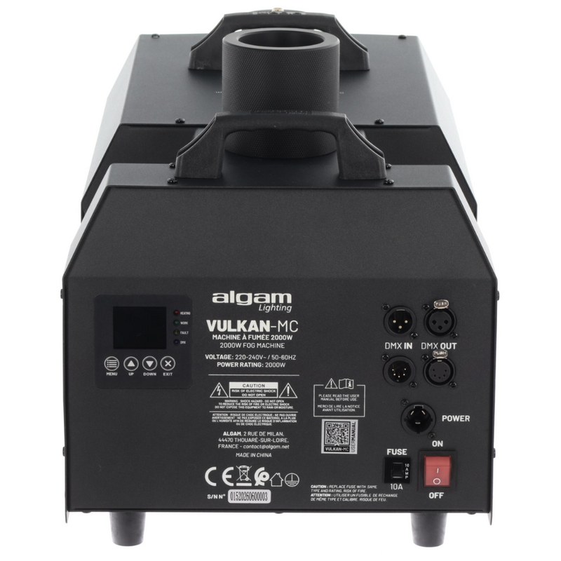 VULKAN-MC Rookmachine met CO2-effect 2000W