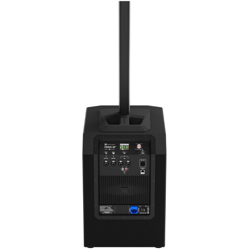 EVOLVE 50 G2 actief kolom PA systeem zwart