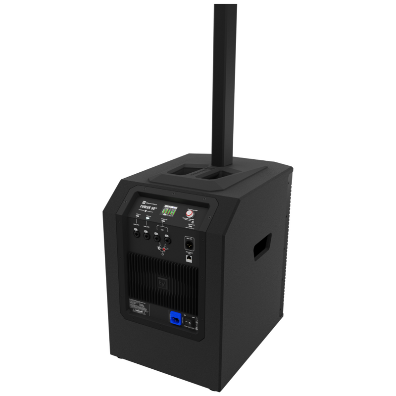EVOLVE 50 G2 actief kolom PA systeem zwart