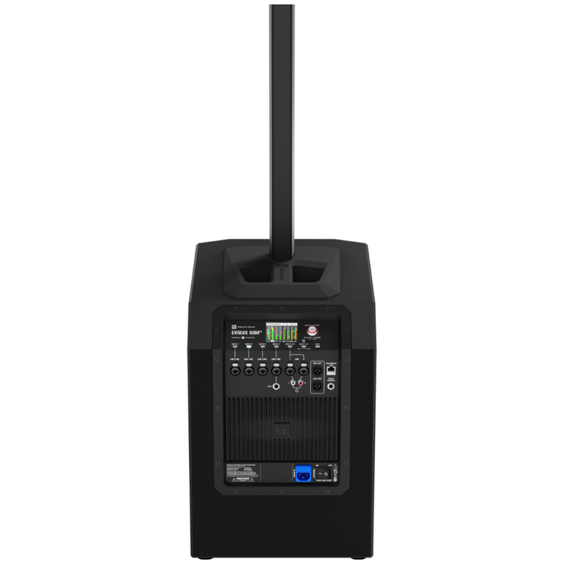 EVOLVE 50M G2 actief kolom PA systeem zwart