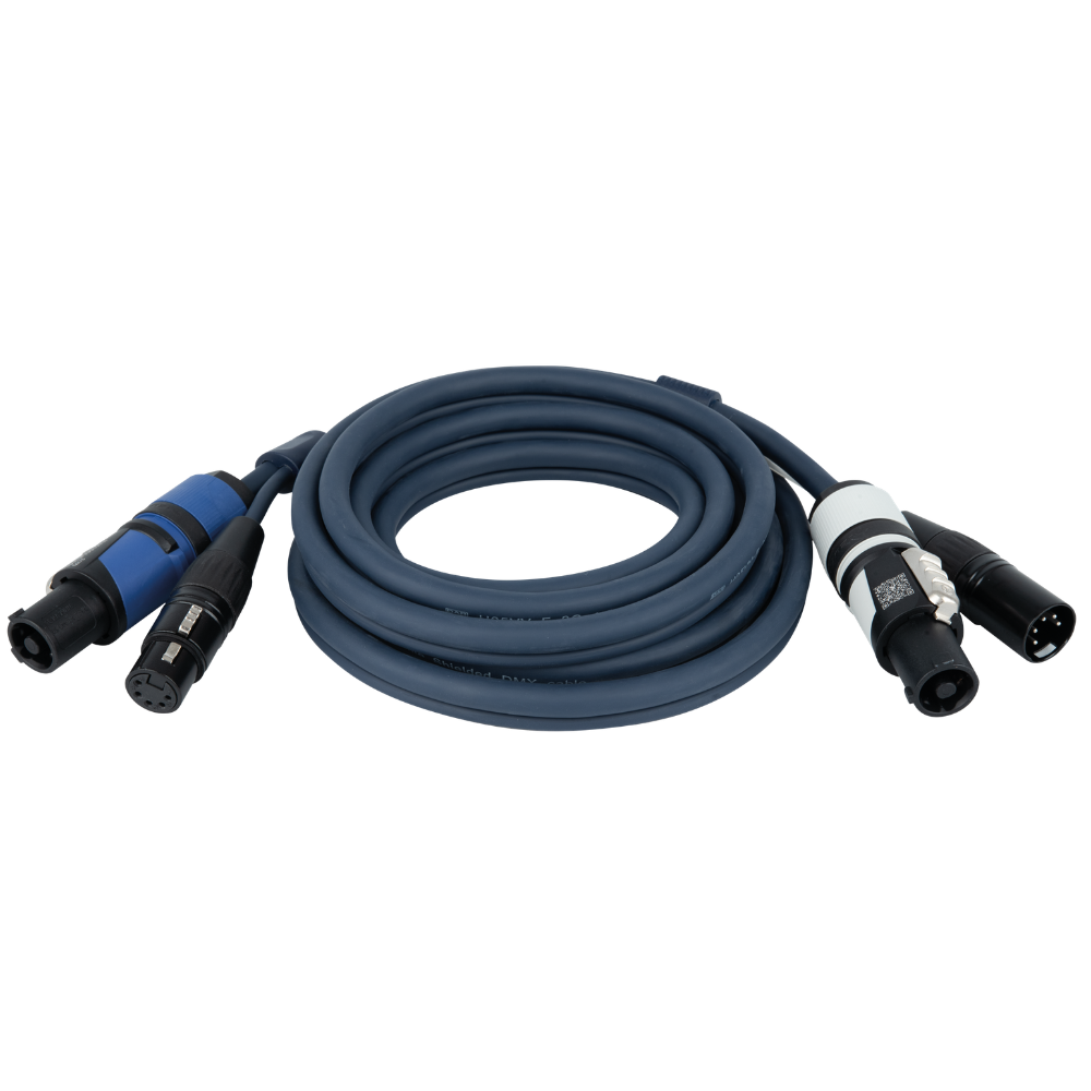 DAP FP18 Hybride kabel powerCON True1 & 5-pin XLR 3m