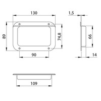 38082 Wielschotel met verzet