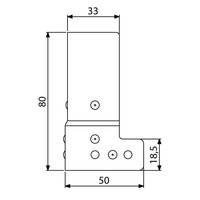 40405 Overzethoek met verzet