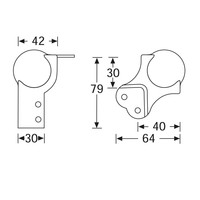 41081 Bolhoek groot met overzethoek en verzet