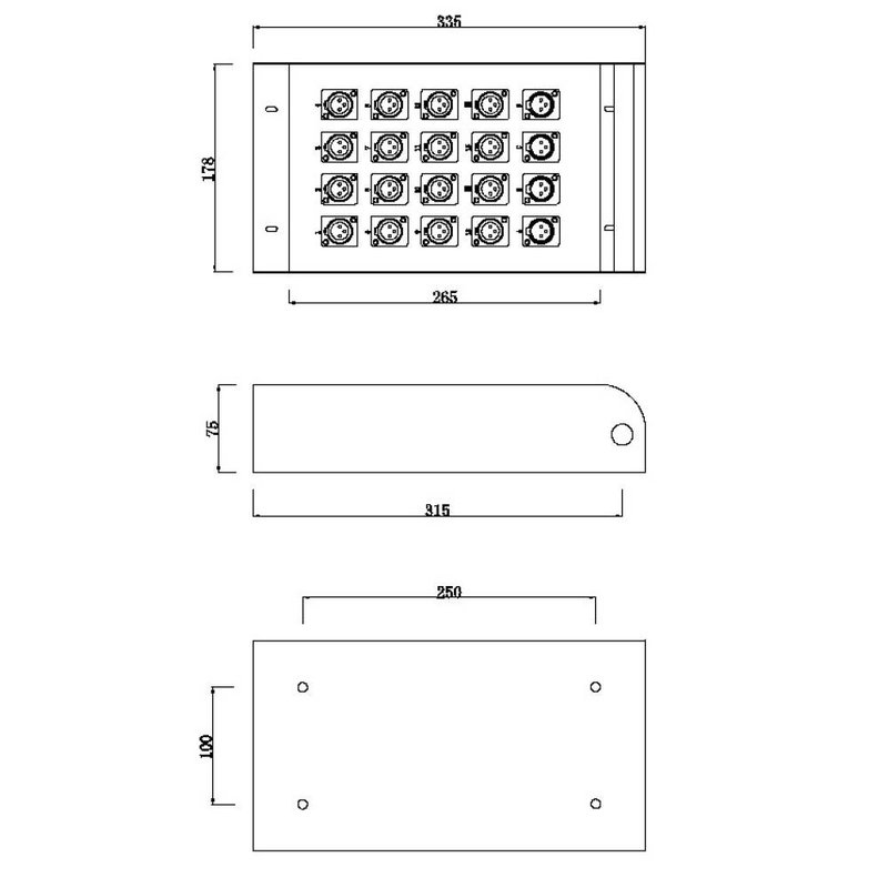 K20C15 16/4 multikabel 15m
