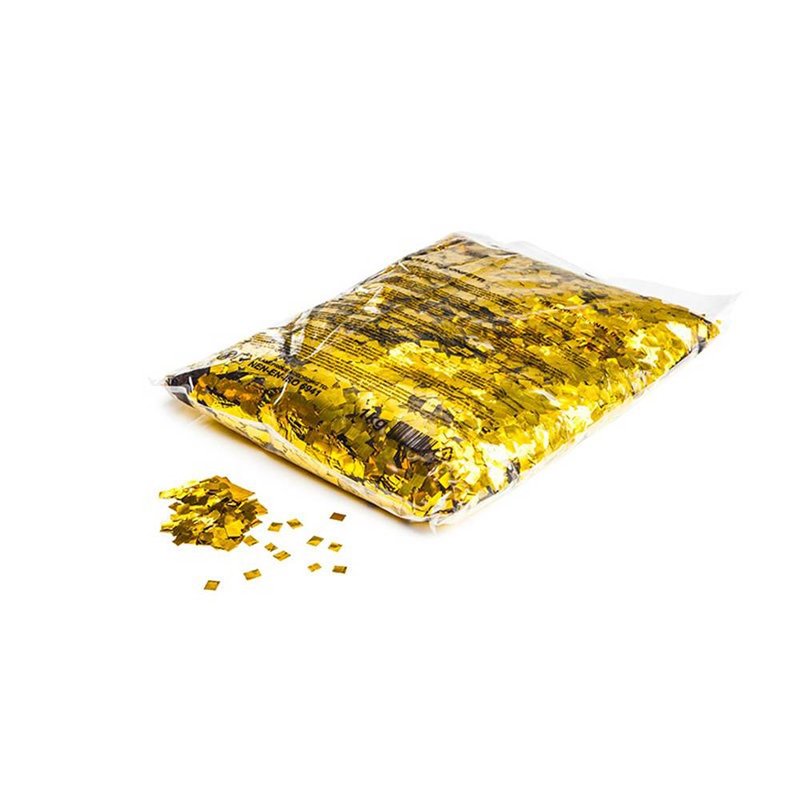 Pixie Dust confetti 6x6mm goud