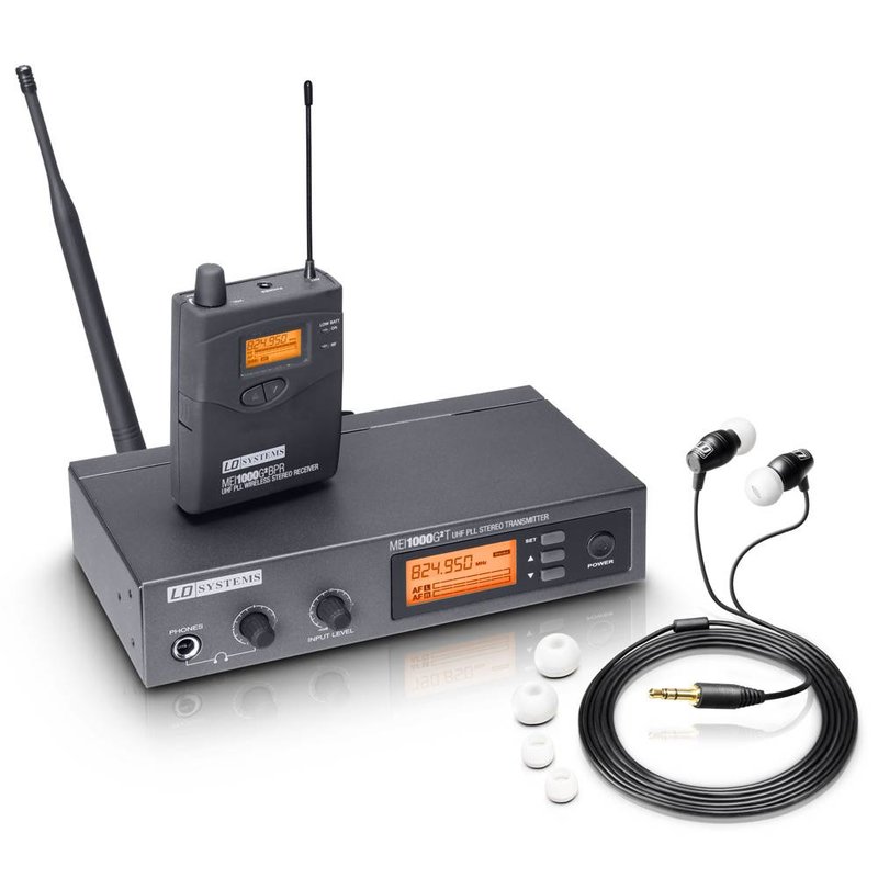 LD Systems MEI1000 G2 B5 in-ear monitorsysteem MEI1000 G2 B5 in-ear monitorsysteem