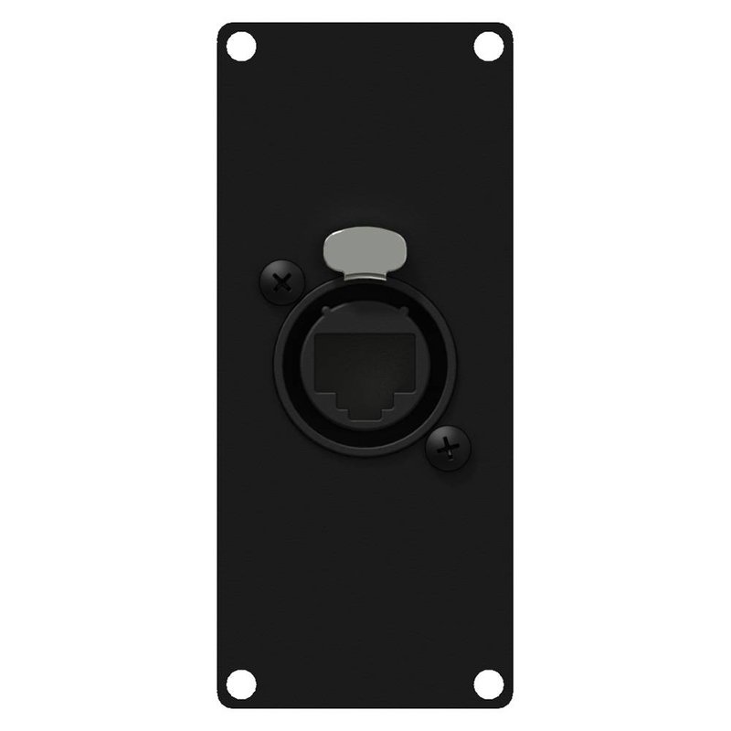 Caymon CASY167/B 1x Ethercon naar RJ45 plaatje 1 space CASY167/B 1x Ethercon naar RJ45 plaatje 1 space