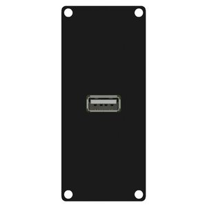 Caymon CASY162/B USB 2.0 naar terminal plaatje 1 space Caymon CASY162/B USB 2.0 naar terminal plaatje 1 space
