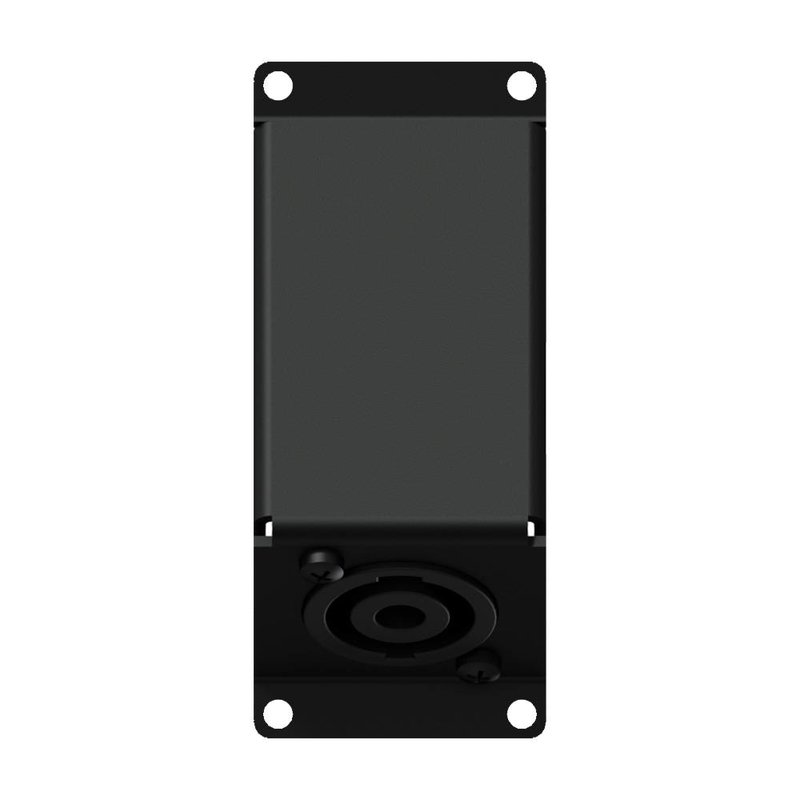 Caymon CASY143/B 1x Speakon naar terminal plaatje 1 space CASY143/B 1x Speakon naar terminal plaatje 1 space