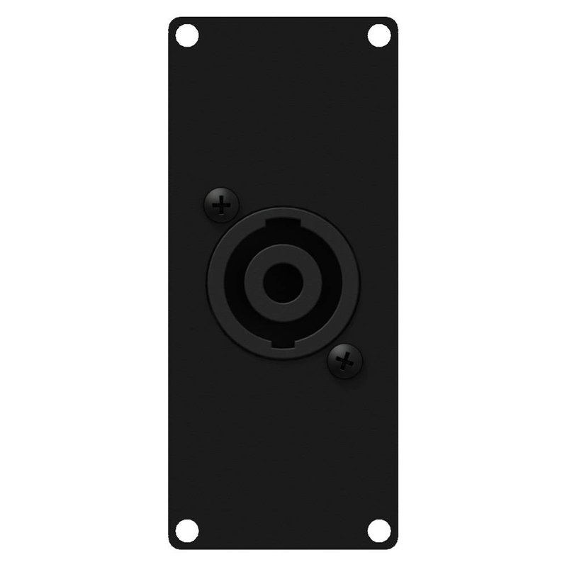 Caymon CASY141/B 1x Speakon naar terminal plaatje 1 space CASY141/B 1x Speakon naar terminal plaatje 1 space