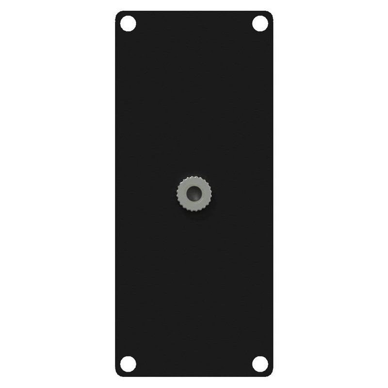 Caymon CASY136/B mini-jack naar terminal plaatje 1 space CASY136/B mini-jack naar terminal plaatje 1 space