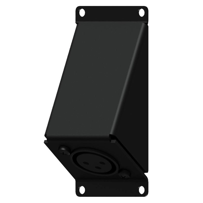 Caymon CASY123/B 1x XLR female naar terminal plaatje 1 space CASY123/B 1x XLR female naar terminal plaatje 1 space