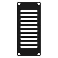 Caymon CASY102/B ventilatieplaatje 1 space CASY102/B ventilatieplaatje 1 space