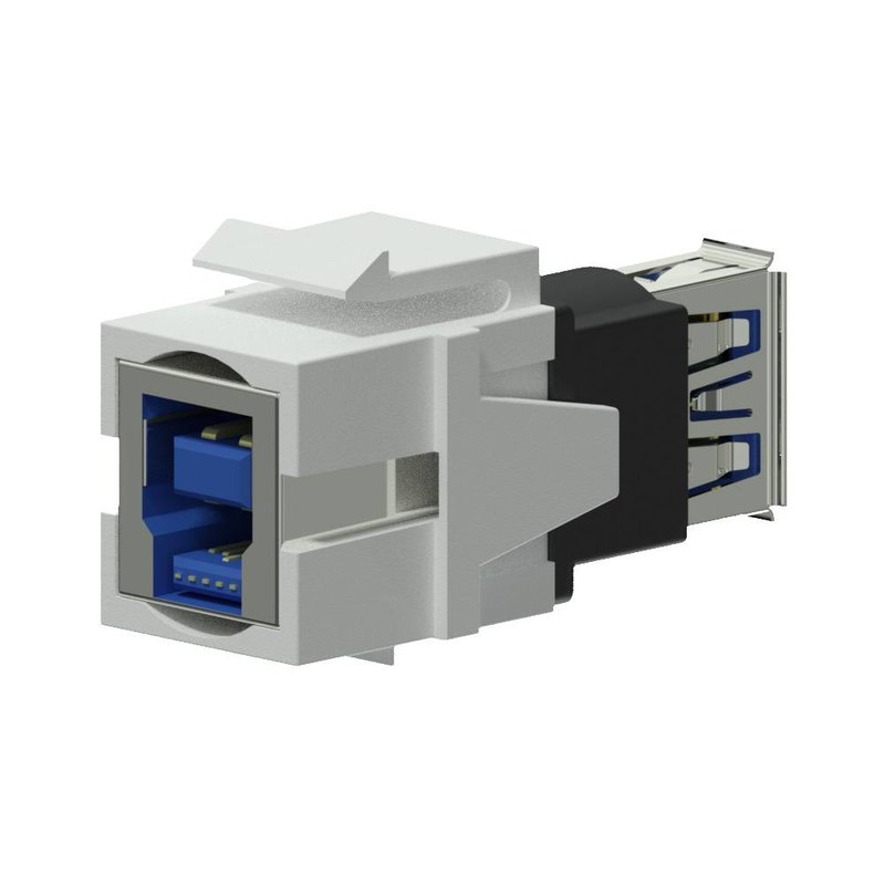 VCK630/W Keystone USB3.0 connector wit