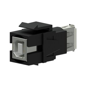 Procab VCK620/B Keystone USB A-B connector zwart