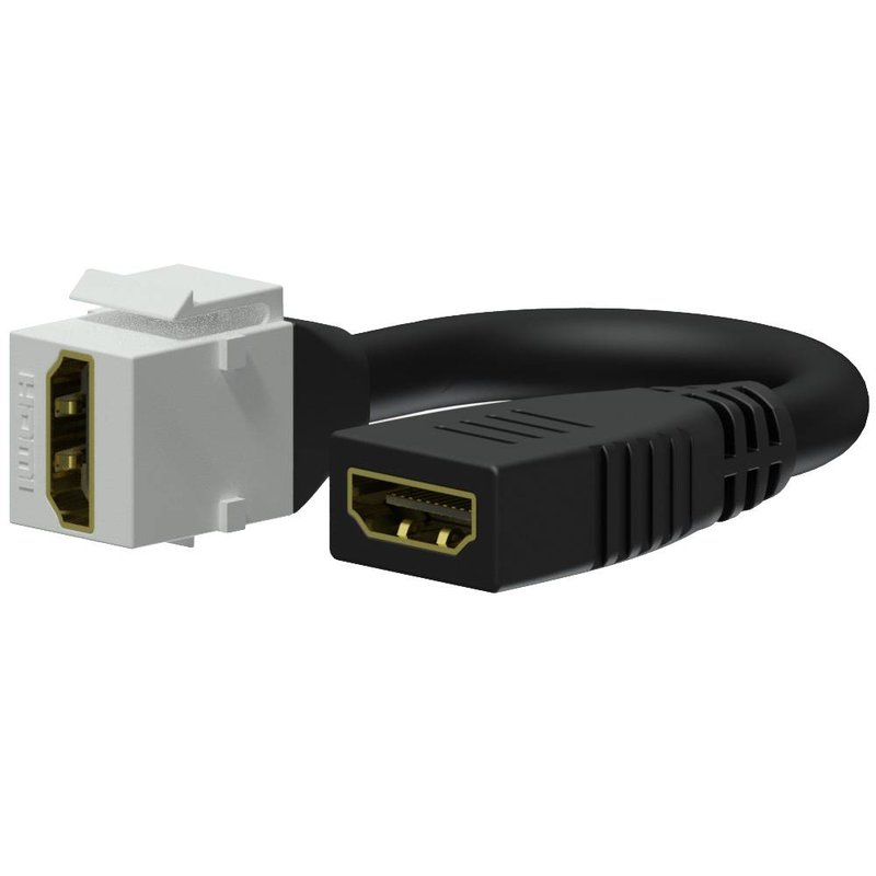 VCK450/W Keystone HDMI connector wit