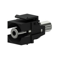 Procab VCK310/B Keystone mini-jack connector zwart VCK310/B Keystone mini-jack connector zwart