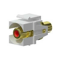 Procab VCK107P/W Keystone RCA connector wit VCK107P/W Keystone RCA connector wit