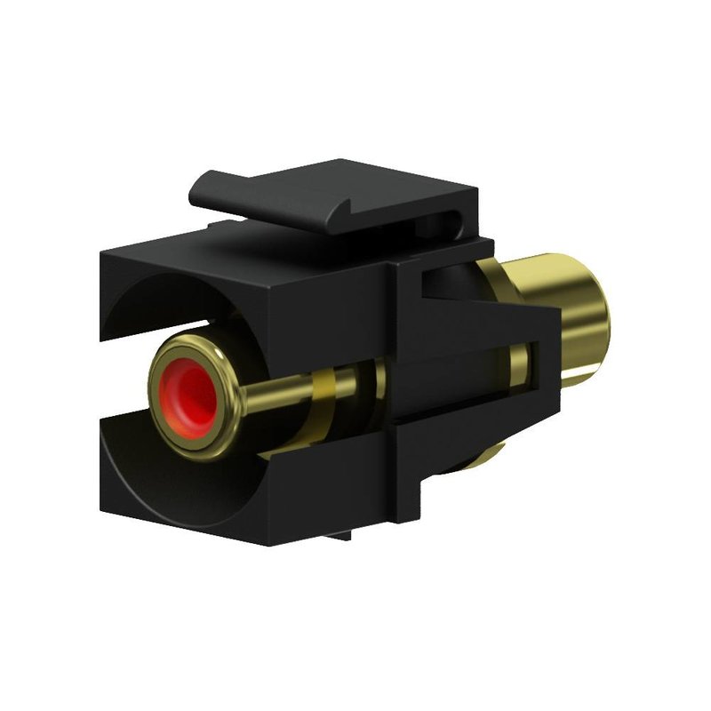 VCK107P/B Keystone RCA connector zwart