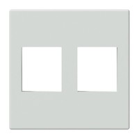 Procab CP45KS2/W Keystone 45x45mm frame wit CP45KS2/W Keystone 45x45mm frame wit