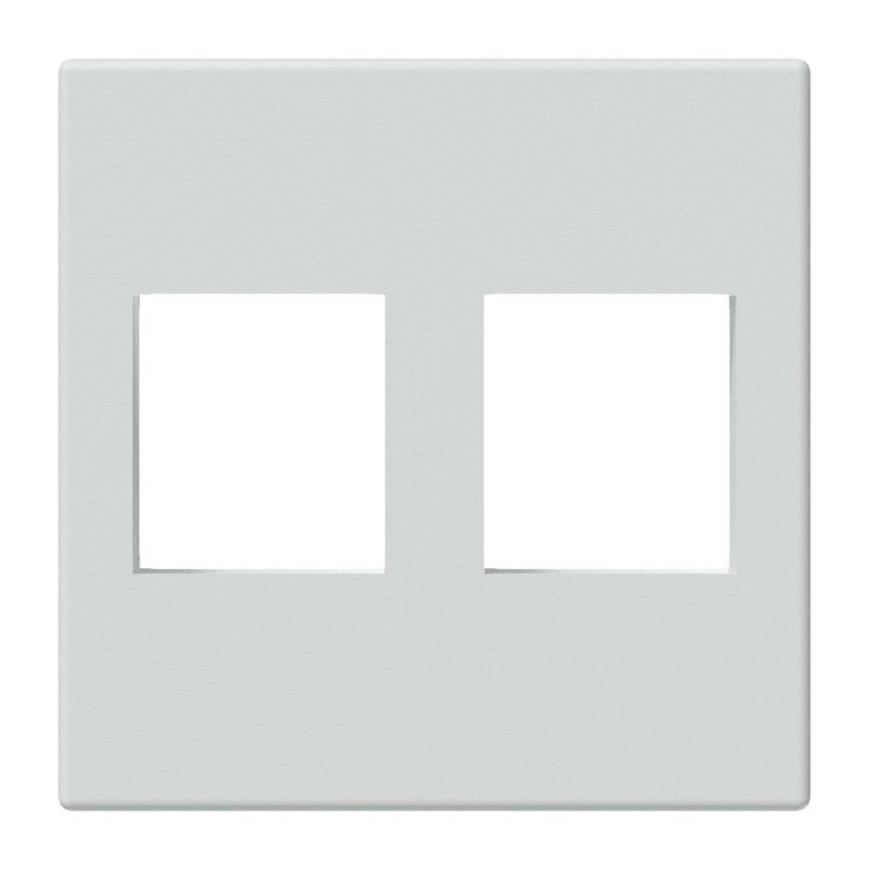 CP45KS2/W Keystone 45x45mm frame wit